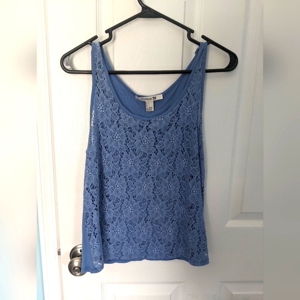 Lace tank